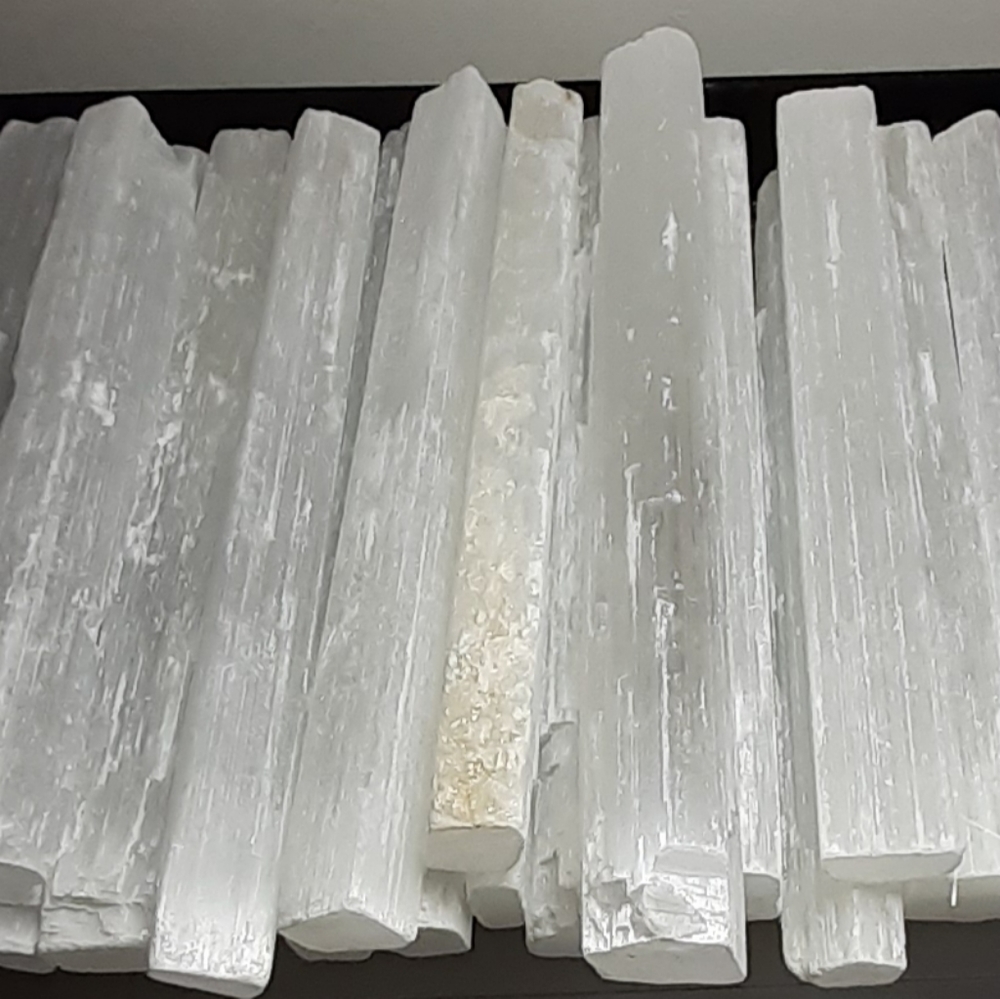 Selenite Wands Selenite Sticks Set of 5